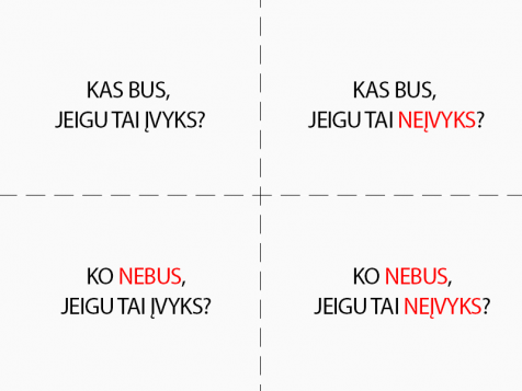 Dekarto kvadratas – lengvai priimsite sprendimą